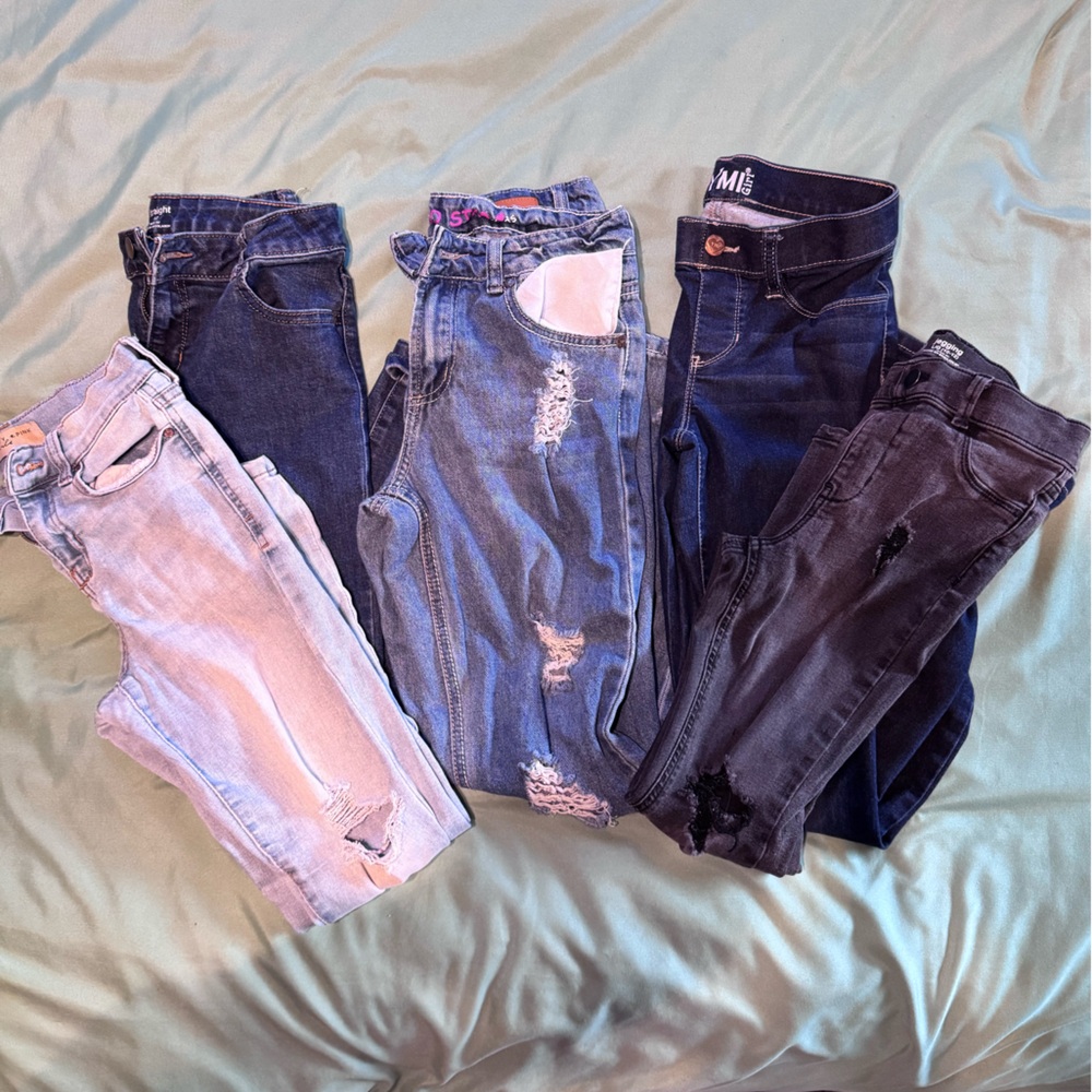 Girls Jeans/Jeggings Bundle size 12
